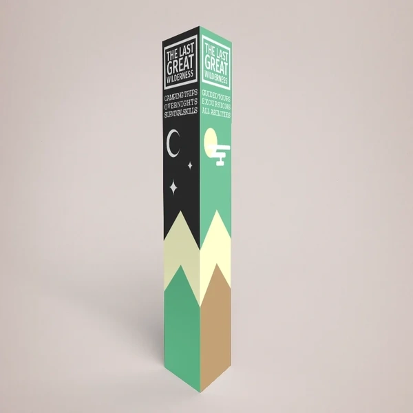 Totem Display - Straight