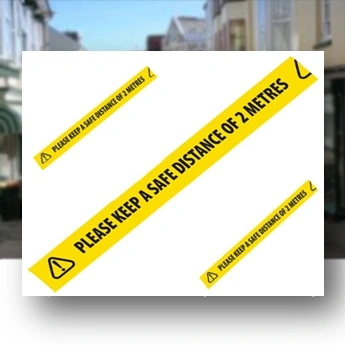 Social Distancing Adhesive Tape